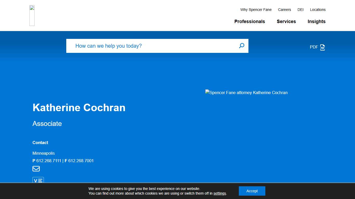 Katherine Cochran - Spencer Fane