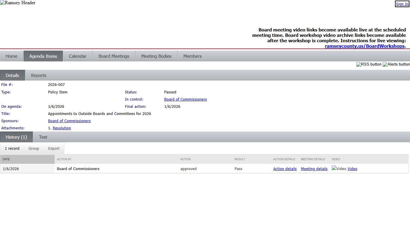 Ramsey County - File #: 2026-007